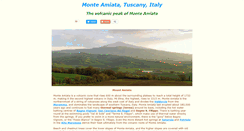 Desktop Screenshot of monte-amiata.com