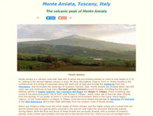 Tablet Screenshot of monte-amiata.com